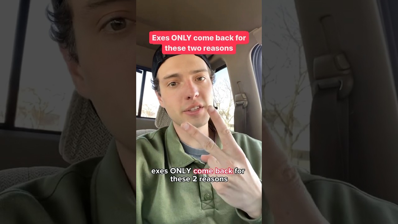 Exes ONLY come back for these two reasons. #ex #breakup #divorce #relationships