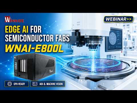 Edge AI Computing Platform for Semiconductor Application | Winmate WNAI-E800L