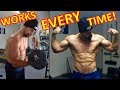 TRAIN LIKE AN ATHLETE PART 4! Bicep & Delt Destruction (Evidence Based)