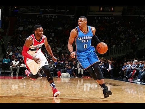 Russell Westbrook Notches Triple Double Vs. Wizards