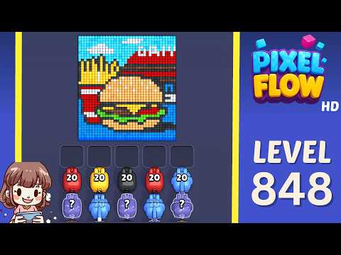 Pixel Flow Level 848 Komplettlösung