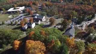 Autumn in Sudbury Center, Drone Footage (Full Flight)