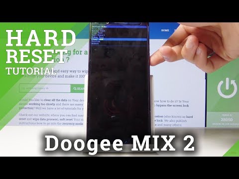 How to Hard Reset DOOGEE Mix 2 - Factory Mode / Wipe Cache