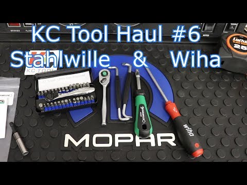 KC Tool Haul #6: Stahlwille Tool of the Day & Brand New Wiha!