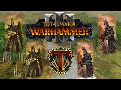 Mass Darkshard Party! Lizardmen vs Dark Elves - Total War Warhammer 3