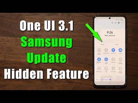 One UI 3.1 Update Adds New Hidden Feature To Control Panel on Select Samsung Galaxy Smartphones