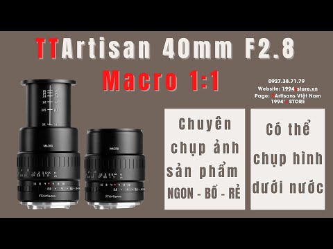 TTArtisan 40mm F2.8 Macro 1:1 – Chân dung