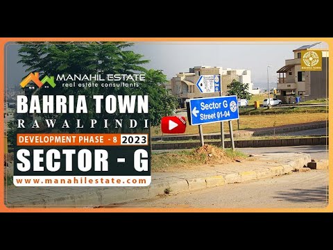 Bahria Town Phase 8, Sector G, Development Update 2023, Manahil Estate