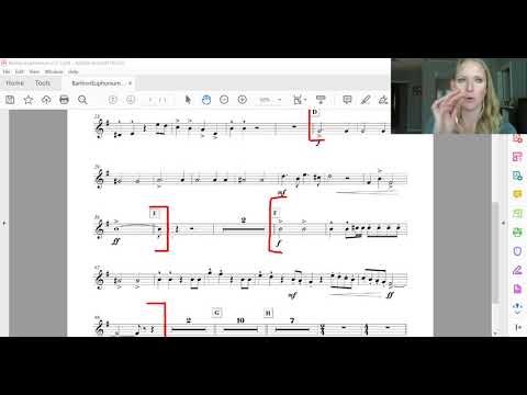 Euphonium T C  High School Audition Music