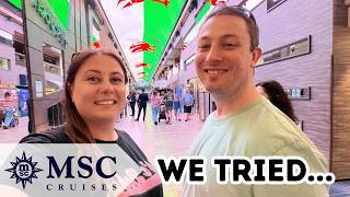 MSC Virtuosa 🚢 We Tried to Keep an Open Mind…