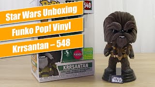 Funko Pop! Vinyl Limited Edition Flocked Krrsantan (548) - Star Wars Unboxing