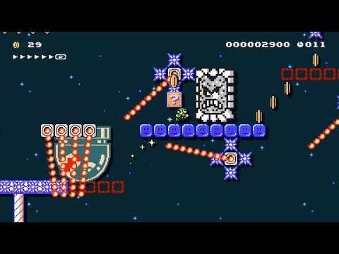 ON/OFF speed run!    20sec by 6020... - Super Mario Maker 2 - No Commentary 1by 1bz