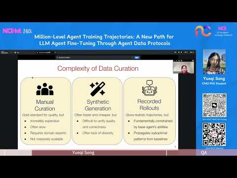 NICE Talk 102: Agent Data Protocol:Unifying Datasets for Diverse, Effective Fine-tuning of LLM Agent