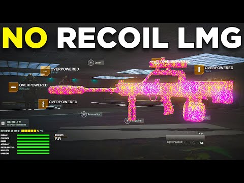 *NEW* ZERO RECOIL LMG LOADOUT is BROKEN in Warzone! 😍 (Best DG 58 LSW Class Setup)