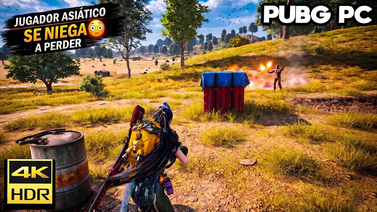 JUGADOR ASIATICO me quiere HUMILLAR en BASE MILITAR 🤣 PUBG BATTLEGROUNDS GAMEPLAY