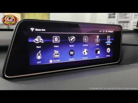 Lexus RX200t Multimedia Entertainment Interface