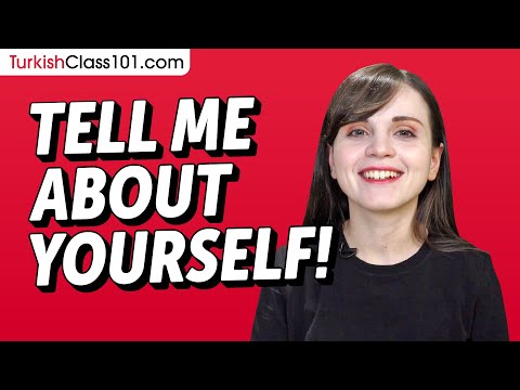 SELF INTRODUCTION | How to Introduce Yourself in Turkish