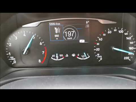 Ford Fiesta 92KW/ 125PS Höchstgeschwindigkeit und Beschleunigung von 50-120 km/h
