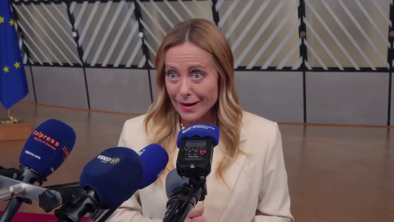 GIORGIA MELONI: «SBLOCCATO IL DECRETO BOLLETTE, L'UE ACCOGLIE LE LINEE ITALIANE»