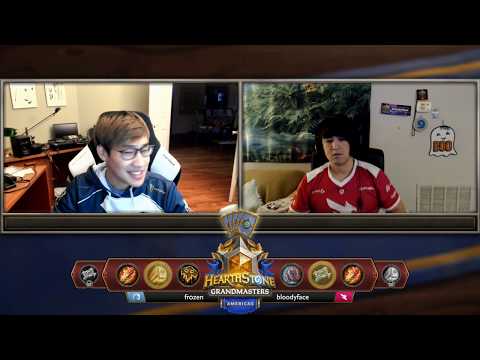 fr0zen vs bloodyface - Hearthstone Grandmasters Americas S2 2019 - Week 7