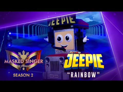 Tingin muna sa 'Rainbow' performance sabi ni Jeepie! | Masked Singer Pilipinas Season 2