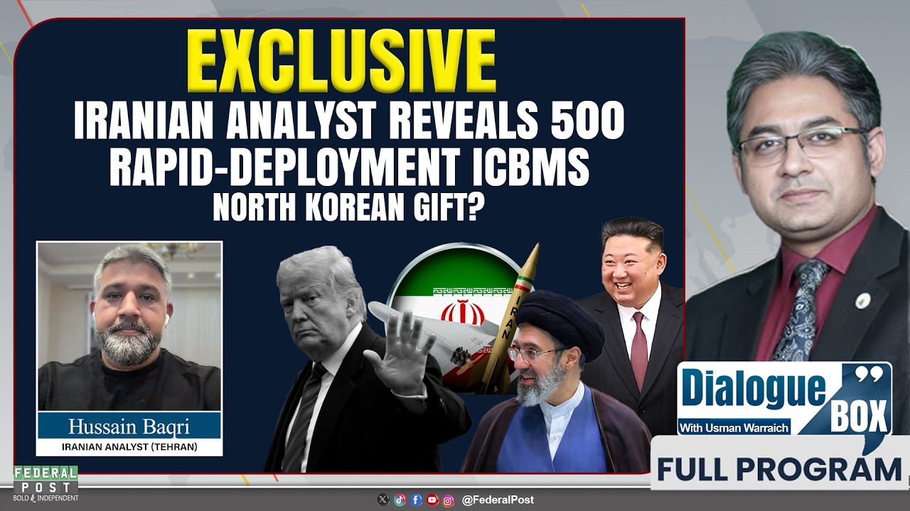 EXCLUSIVE: Iranian Analyst Reveals 500 Rapid-Deployment ICBMs - North Korean Gift? | Hussain Baqeri