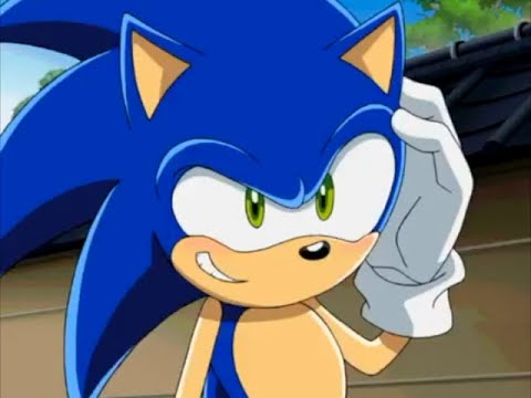 Sonic X Deleted Scene: Sonic Blushing