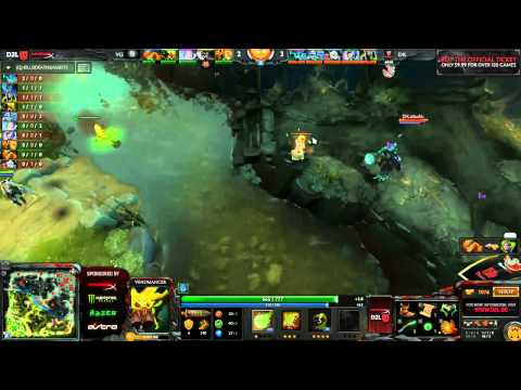 DotA 2 Season 4 Playoffs   Vici vs DK Game 1