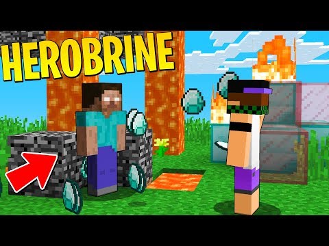 HO REGALATO DIAMANTI A HEROBRINE! - Minecraft ITA Troll