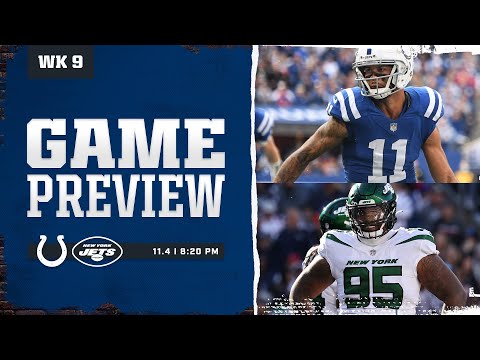 Thursday Night Football in Indianapolis | Week 9 Game Preview: Colts vs. Jets