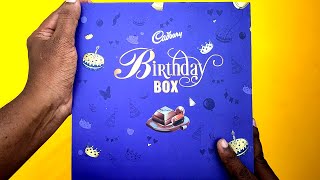 Cadbury Birthday Box With Many Chocolates and Gifts UNboxing - Ibibna