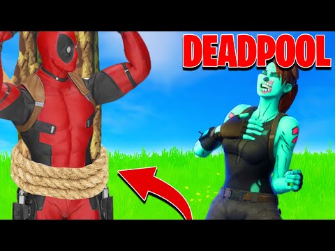 ABBIAMO RAPITO *DEADPOOL* SU FORTNITE!!