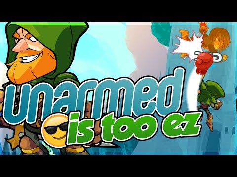 Brawlhalla UnArmed ONLY Diamond Gameplay