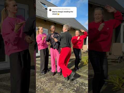 Dad always surprises us😂