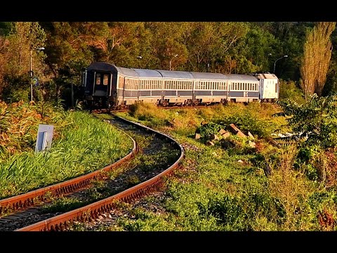 Classic passenger trains at the Black Sea-Eforie Nord-Trenuri clasice de călători