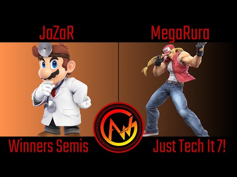 AWG Just Tech It 7 Winners Semis - JaZaR (Dr Mario) Vs MegaRura (Terry) Smash Ultimate - SSBU
