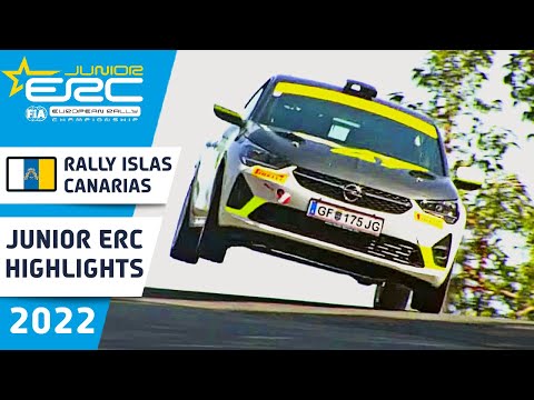 ERC Rally Highlights : Junior ERC : ERC Rally Islas Canarias 2022