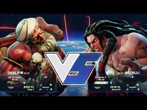 SF5 TS-Sabin (Dhalsim) vs Brian_F (Necalli)