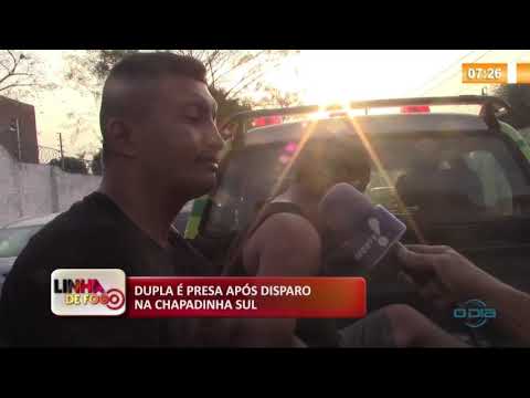 LINHA DE FOGO 01 10  Dupla eÌ presa apoÌs disparo na Chapadinha Sul