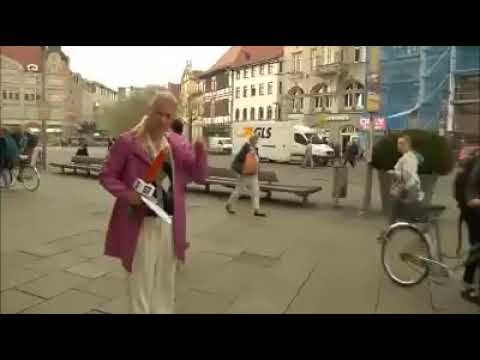 Hier ist Fahrrad fahren verboten 😂in live Sendung