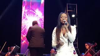 Lebohang Kgapola singing at Gospel Goes Classical 2018