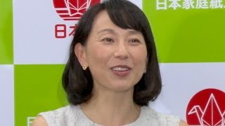 東尾理子／日本家庭紙工業会「日本製マーク」 制定発表会