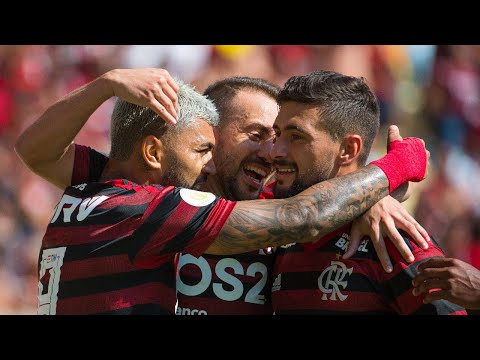 Lances e Gols de Flamengo 6x1 Goiás!