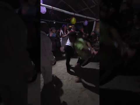 Centro espiritista "Misioneros de la luz", Melilla municipio Rafael Freyre.  Bembé a San Lázaro