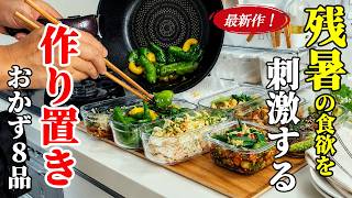 ♢最新作！♢【作り置きおかず８品】♢作りやすくて飽きない味わい！普段の食事やお弁当にもおすすめ♢