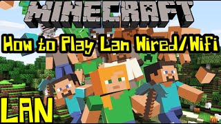 How to play Minecraft Lan with Wired and Wireless(wifi)
