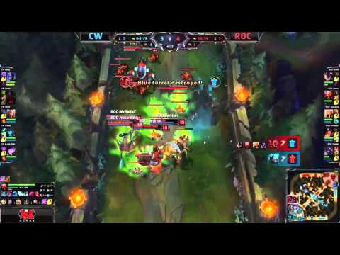 Crazy Ending: Roccat (ROC) vs. Copenhagen Wolves (CW) - Week 9 Day 1