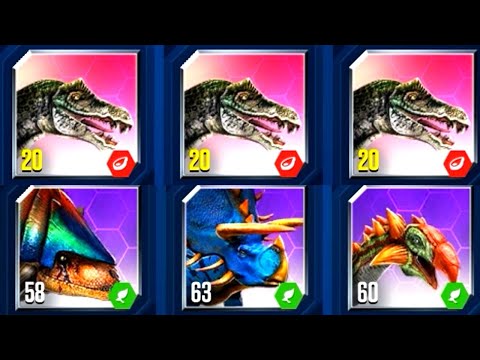 LEVEL 20 SPINOTASUCHUS FOR RARITY RUMBLE | JURASSIC WORLD: THE GAME