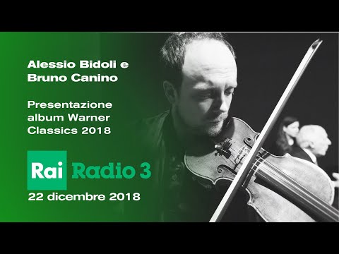 Alessio Bidoli / Bruno Canino - live recording - Rai Radio 3 - Saint-Saëns Violin Sonatas - Warner