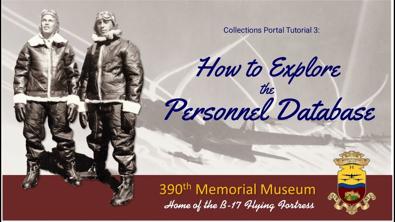 Collections Portal Tutorial 3: Personnel Database